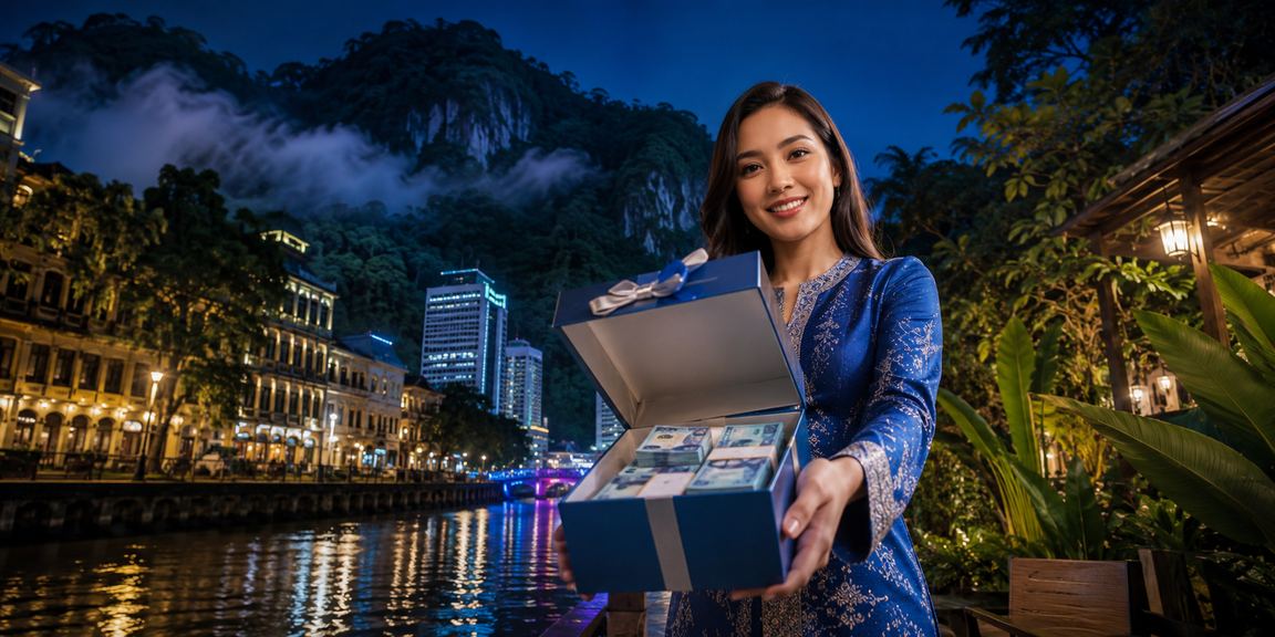 Mobile casino app interface in Ipoh featuring a traditional Malay theme